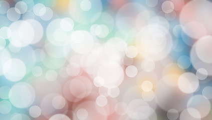 colorful bokeh background