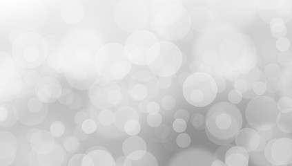 black and white bokeh background with bright light from the top right corner