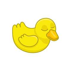 Duckling. isolated on white background