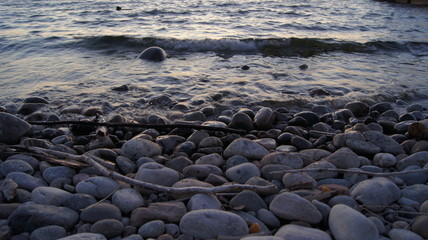 nature, stones, mountains, water, forest.