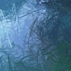 Colorful lines and shapes. 2d illustration. Backdrop texture.