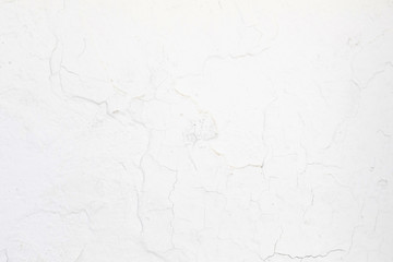 Crack in a white wall
