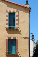 Fototapeta na wymiar house in trentemoult (rezé - nantes - france) 