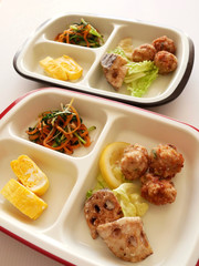 老夫婦・老人・シニアが食べるワンプレート介護食【介護用弁当】