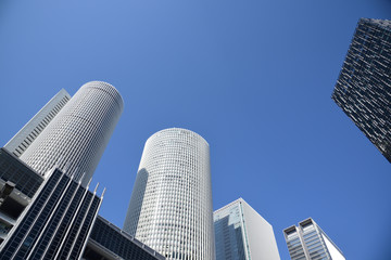 Fototapeta na wymiar skyscrapers in nagoya