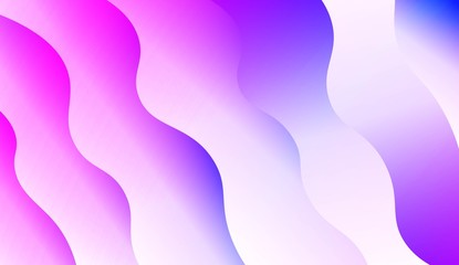 Geometric Pattern With Lines, Wave. For Your Design Ad, Banner, Cover Page. Vector Illustration with Color Gradient.