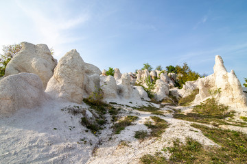 Stone wedding rock phenomenon in Bulgaria