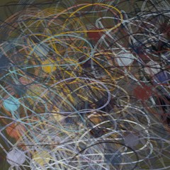 Colorful texture. Various shapes. Color pattern. 2d backdrop illustration.