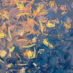 Colorful texture. Various shapes. Color pattern. 2d backdrop illustration.