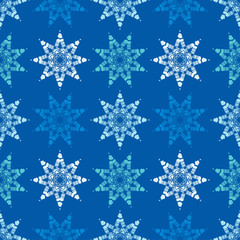 Naklejka na ściany i meble Stars. Ethnic boho seamless pattern. Lace. Embroidery on fabric. Patchwork texture. Weaving. Traditional ornament. Tribal pattern. Folk motif. Can be used for wallpaper, textile, wrapping, web.