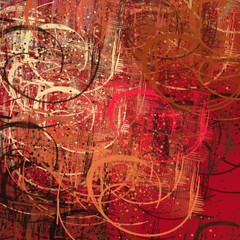 Colorful texture. Multiple various pattern. 2d wallpaper backdrop.