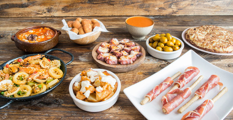 Typical spanish food