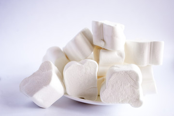 sweet and airy marshmallows for barbecue
