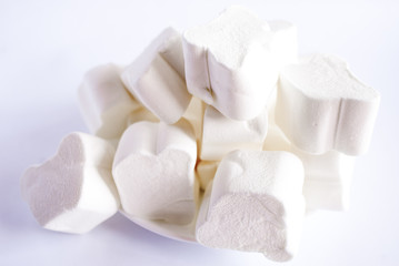 sweet and airy marshmallows for barbecue