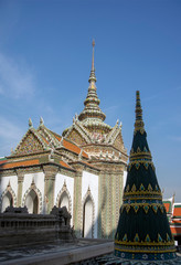 Phra Sawet Kudakhan Wihan Yot in the Temple of the Emerald Buddha, Grand Palace, Bangkok, Thailand