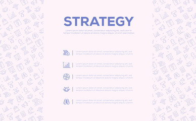 BUSINESS STRATEGY SEAMLESS PATTERN