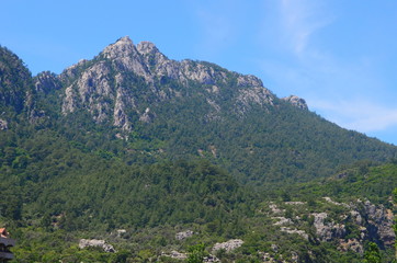 Cruise on the ship on the amazing Aegean Sea