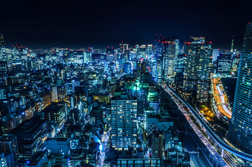 Fototapeta premium 眠らぬ東京