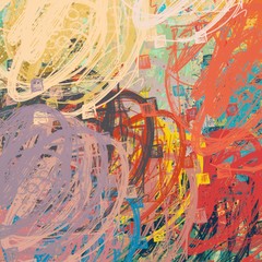 Colorful texture. 2d backdrop illustration. Various colors.