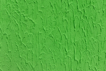 Obraz premium Bulk plaster facade texture background green
