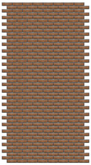 perfect brick wall in high resolution, wide panorama of masonry, great wall for background or texture. Image for high resolution advertising.