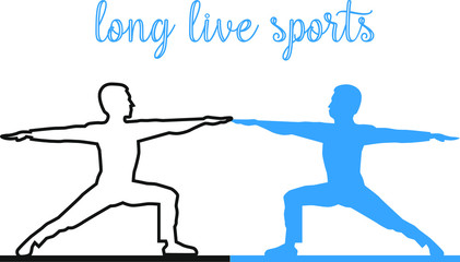 long live sports vector