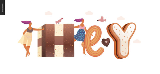 Dessert temptation font