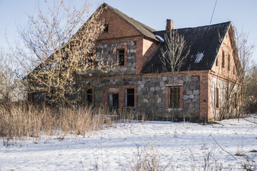 old abandoned house