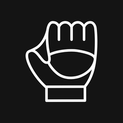 Baseball icon vector. Premium symbol icons. Vector illustration.