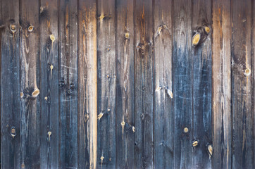 background wall of old vertical boards
