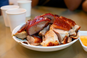 Roasted Duck and Char Siu