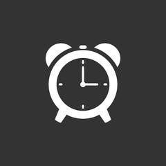 Alarm and clock icon set symbol vector