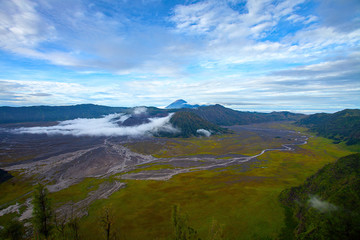 Majestic view of Mount Bromo