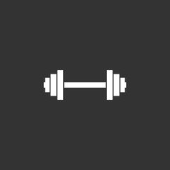 Barbell Icon vector