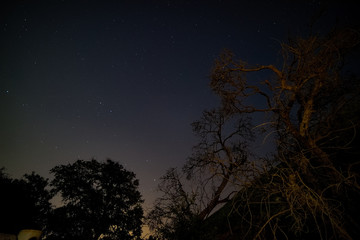 Nightscapes at Starry nights at Death Valley