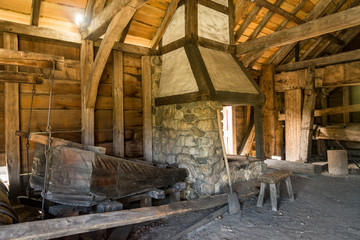 National Historic Iron Works about in Saugus, Massachusetts.