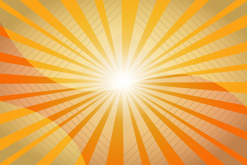 Obraz premium abstract, orange, yellow, design, wallpaper, illustration, light, pattern, texture, gradient, graphic, lines, waves, line, backdrop, art, backgrounds, wave, sun, color, gold, curve, bright, curves