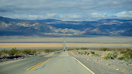 Death Valley National Park Landscapes and clouds