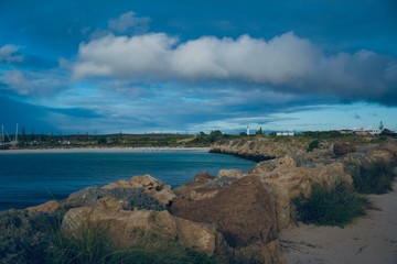 coast of mediterranean sea