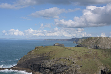 Tintagel Coastline, Cornwall UK