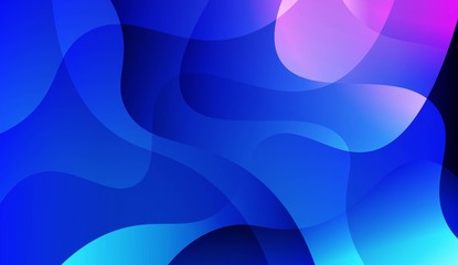 Abstract Background With Wave Gradient Shape. For Your Design Wallpapers Presentation. Vector Illustration