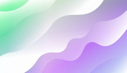 Modern Background With Wave Gradient Shape. For Your Design Wallpapers Presentation. Vector Illustration with Color Gradient.