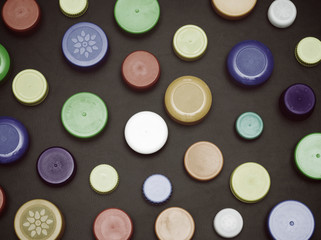 plastic bottle caps