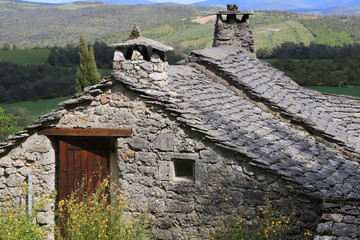 architecture du Causse Méjean