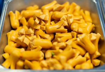 hotdog buffet morning in hotel