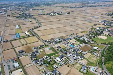 Shooting the Japanese countryside from the sky