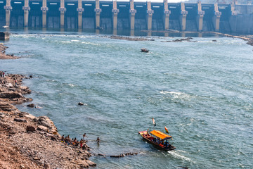 Temple on River corner