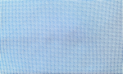 Abstract seamless blue pattern background, blue dot on white fabric background