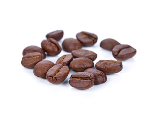 Coffee bean isolated on white background