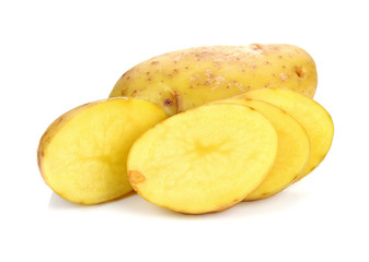 potato isolated on white background